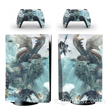 Adesivo skin cover per controller e console PS5